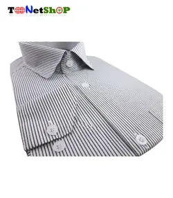 پیراهن مردانه سفید راهدار کد 2040