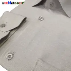 پیراهن مردانه شکلاتی فلورا کد 2162