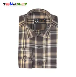 پیراهن چهارخانه مردانه کد 2139