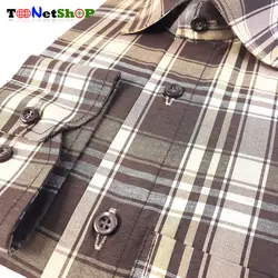 پیراهن چهارخانه مردانه کد 2139