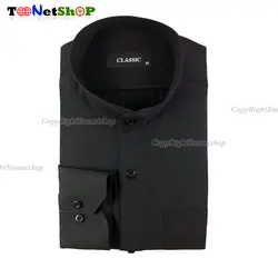 پیراهن مردانه مشکی دیپلمات بروجرد 70% نخ | - فروشگاه اینترنتی تونت شاپ