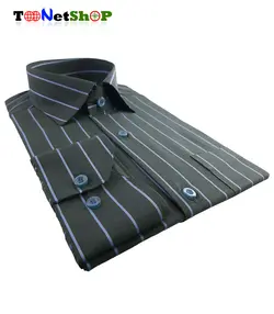 پیراهن مردانه راهدار سبز ماشی کد 2066