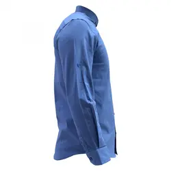 پیراهن جین آبی روشن مردانه پایتی جامه کد 20