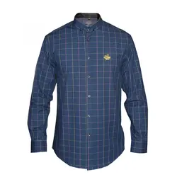 پیراهن سورمه ای مردانه پایتی جامه کد 19