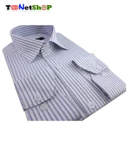 پیراهن مردانه راهدار آبی کد 2056