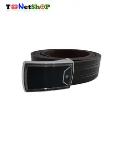 کمربند مردانه نگین چرم مشهد کد 6210