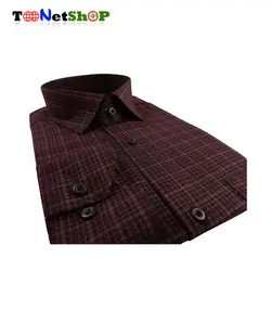 پیراهن چهارخونه مردانه کد 2027