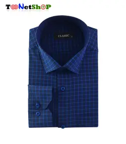 پیراهن چهارخونه مردانه کد 2016