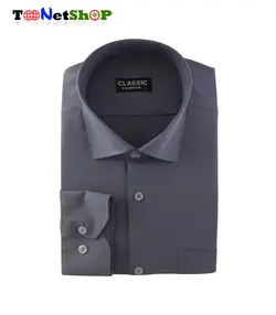 پیراهن مردانه طوسی کد 2012