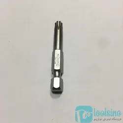 نوک پیچ گوشتی ستاره ایT30 طول 5 سانت کروم