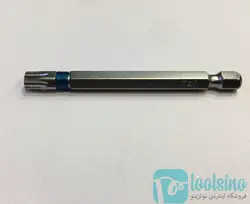 نوک پیچ گوشتی ستاره ای T40 طول 75 میلیمتر کروم