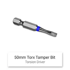 سری نوک پیچ گوشتی ستاره ای T20 طول 50 میلیمتر کروم