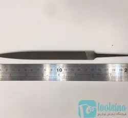 سوهان نیم گرد سایز 6 بلند نوک تیز دنده زبر (1) fd آلمان