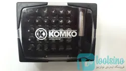ست نوک پیچ گوشتی 31عددی KOMKO به همراه رابط - فروشگاه اینترنتی تولزینو