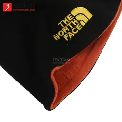 کلاه پلار دو رو نورث فیس-مشکی نارنجی - فروشگاه لوازم کوهنوردی طوفان