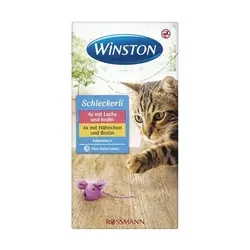 بستنی گربه وینستن با طعم مرغ و ماهی _ Winston