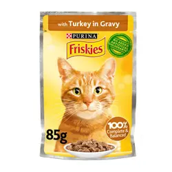 سوپ گربه بالغ با طعم بوقلمون فریسکیز _  Friskies