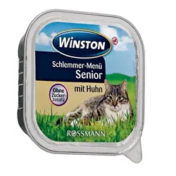 ووم گربه وینستن با طعم مرغ _ winston