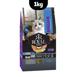 غذای خشک بچه گربه رویال فید با طعم مرغ و گوشت _ Royal Feed