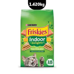 غذای خشک گربه بالغ فریسکیز با طعم مرغ و ماهی سالمون _ Friskies
