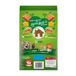 غذای خشک گربه بالغ فریسکیز با طعم مرغ و ماهی سالمون _ Friskies