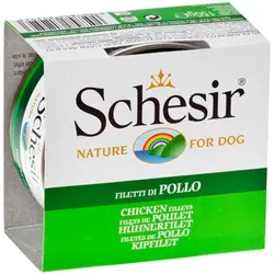 کنسرو سگ شسیر با طعم مرغ _schesir