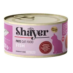 کنسرو پته گربه شایر با طعم ماهی _ Shayer