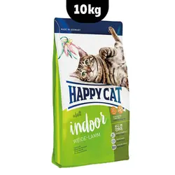 غذای خشک گربه ایندور با طعم بره و مرغ هپی کت _ 10kg