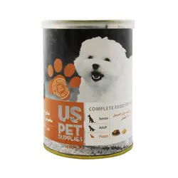 کنسرو توله سگ یو اس پت مرغ و کدوتنبل