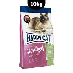 غذای خشک گربه عقیم شده باطعم گوشت بره و مرغ هپی کت _ 10kg