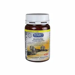 قرص مکمل مولتی ویتامین سگ  _  Dr.Clauders multi vital