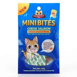 تشویقی گربه میوفان باطعم ماهی پنیری _ MeowFun