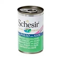 کنسرو بچه گربه شسیر مرغ و آلوئه ورا _schesir