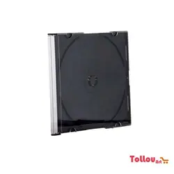 قاب CDوDVD باریک کریستال بسته 2تایی