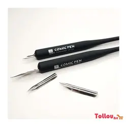 قلم فلزی ۴ نوک 2 دسته MEMORY