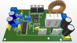 فایل آلتیوم منبع تغذیه سوئیجینگ DC به DC با آی سی TL494 - تولیدگرا
