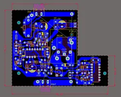 فایل pcb آلتیوم برد کنترل بار 1 تا 40 آمپر تک فاز AC - تولیدگرا