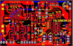 فایل pcb آلتیوم برد اینورتر 12- 24 ولت DC به 300 ولت DC (500 وات) - تولیدگرا