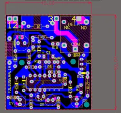 فایل pcb آلتیوم برد محافظ برق dip جدید