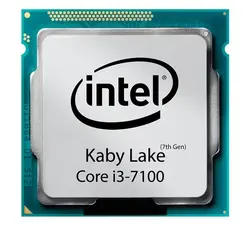سی پی یو 4 هسته ای INTEL مدل Kaby-Lake-Core-i3-7100