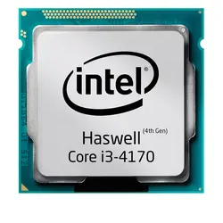 سی پی یو 2 هسته ای INTEL مدل Haswell-Core-i3-4170