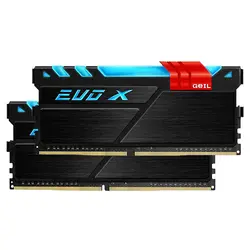 رم کامپیوتر GEIL مدل EVO-X-DDR4-RGB-3000Mhz-CL15-Desktop-16GB