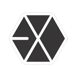 استیکر لپ تاپ طرح 01 EXO