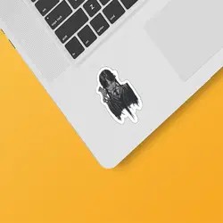 استیکر لپ تاپ طرح 09 Wendsday