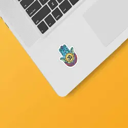 استیکر لپ تاپ طرح 16
