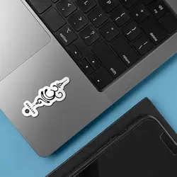 استیکر لپ تاپ طرح 43