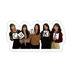 استیکر لپ تاپ طرح 12 black pink