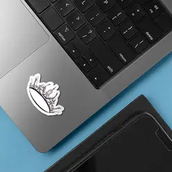 استیکر لپ تاپ طرح 14 black pink