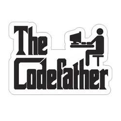 استیکر لپ تاپ طرح برنامه نویسی 14