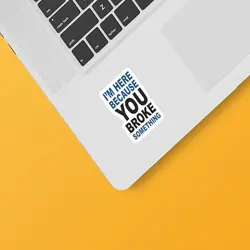 استیکر لپ تاپ طرح برنامه نویسی 34